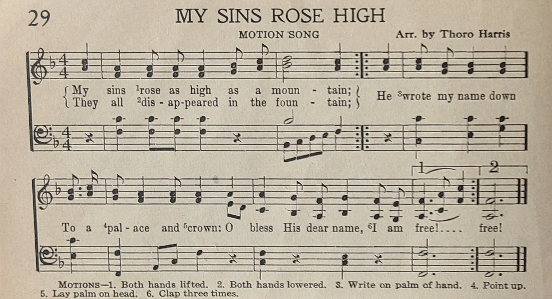 My Sin Rose Up High song